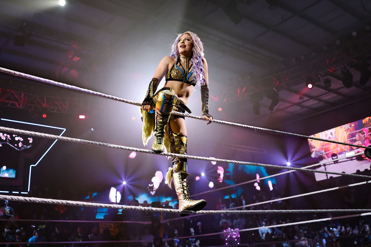 WWE】NXTで新たなステージに挑むジュリア、“次世代の大物”として脚光