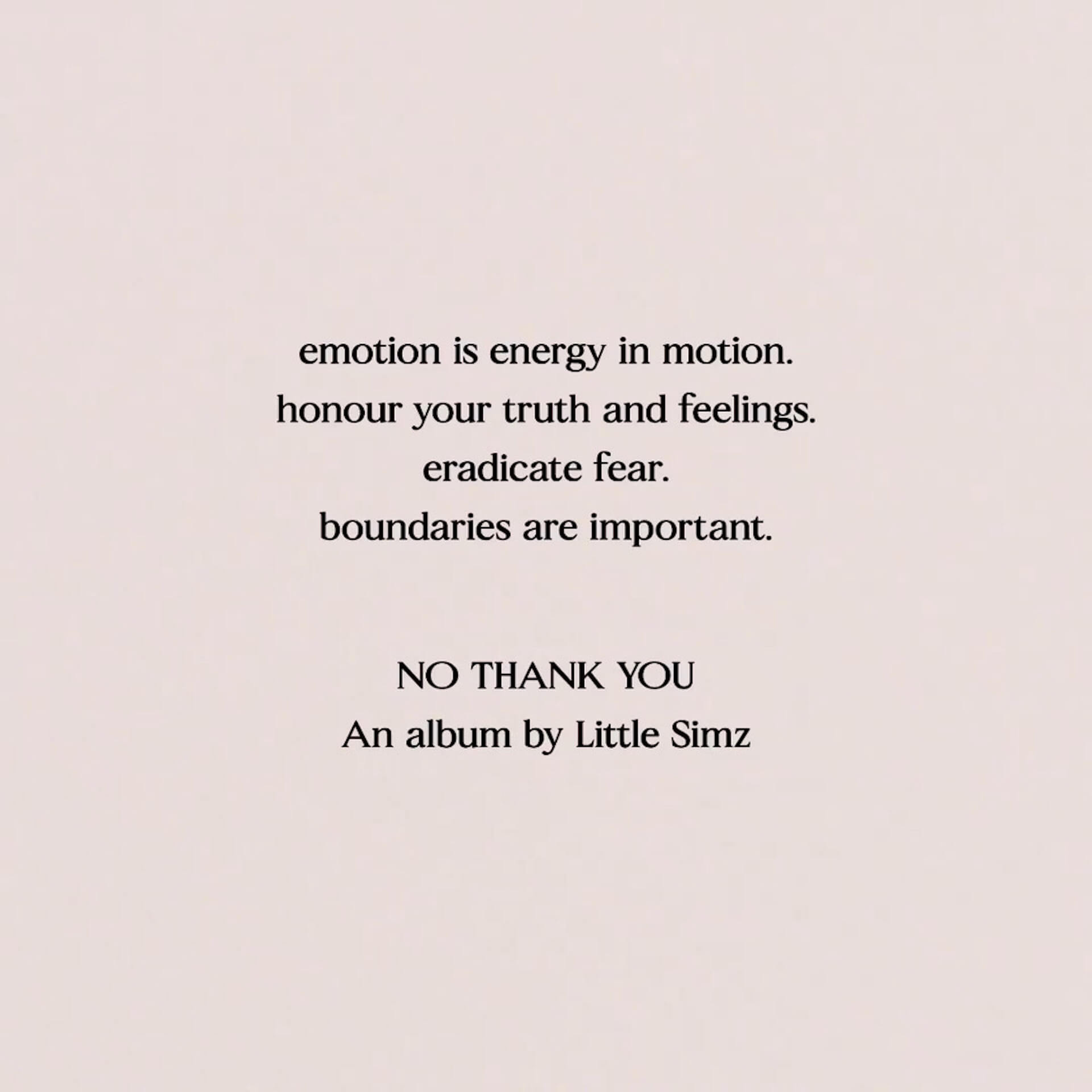 Little Simz、最新アルバム『NO THANK YOU』本日緊急リリース！ | Qetic