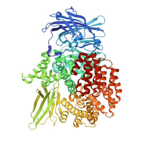RCSB PDB - 4ZX5: X-ray crystal structure of PfA-M1 in complex with