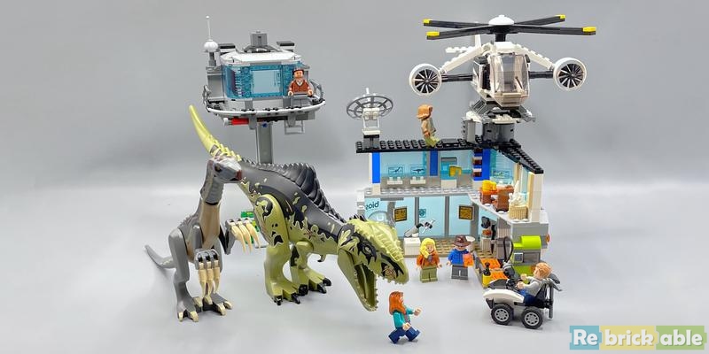 Review: 76949-1 - Giganotosaurus & Therizinosaurus Attack