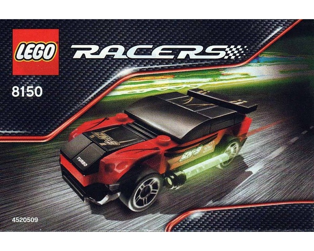 LEGO Set 8150-1 ZX Turbo (2008 Racers) | Rebrickable - Build with LEGO