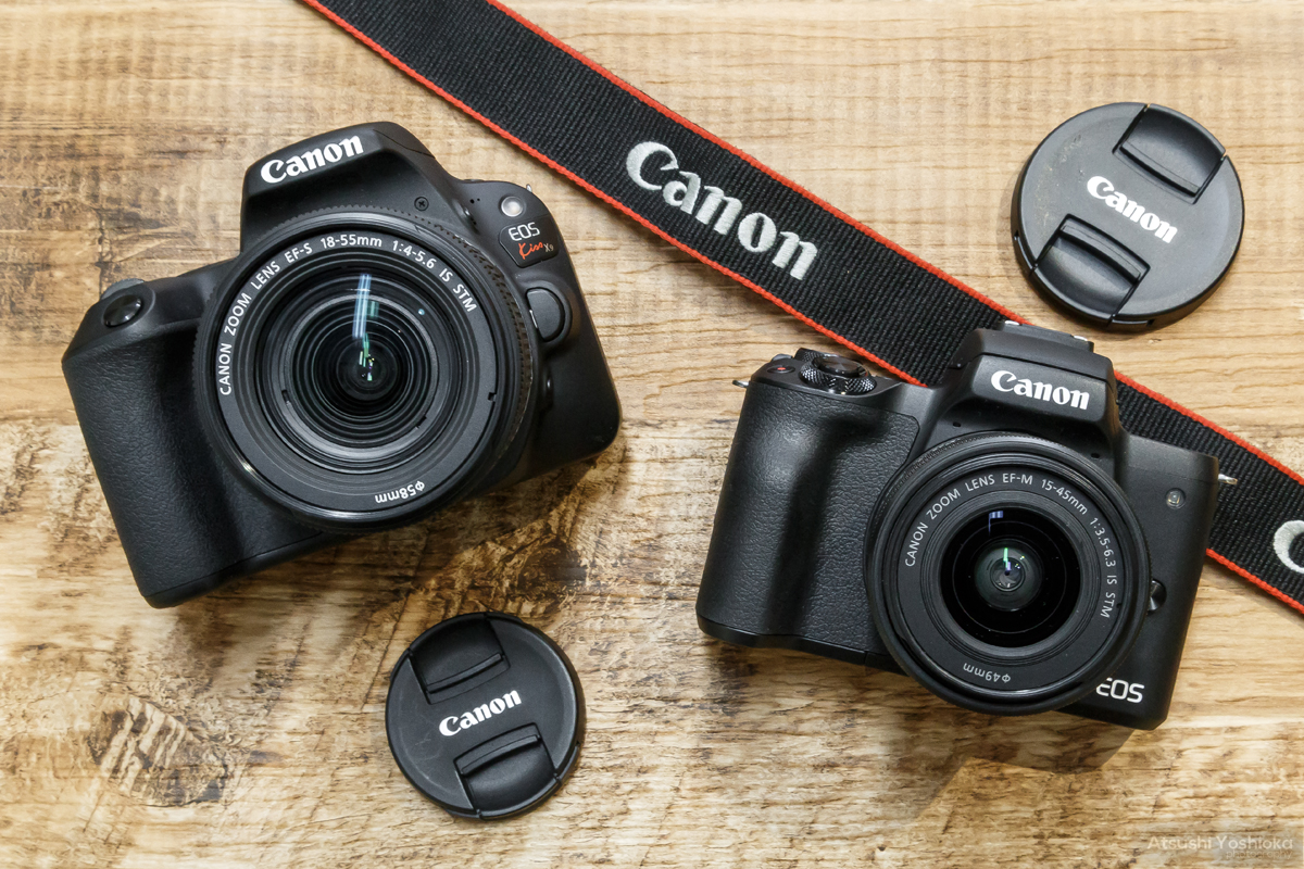 キヤノンの「EOS Kiss M」と「EOS Kiss X9」を比較検証！話題の初心者