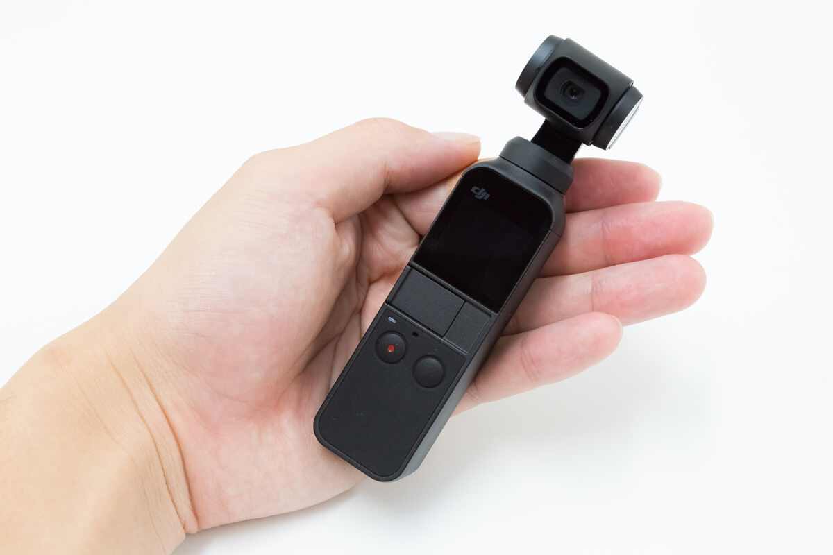 DJI Osmo Pocket実写レビュー。ジンバル搭載超小型カメラの画質、性能