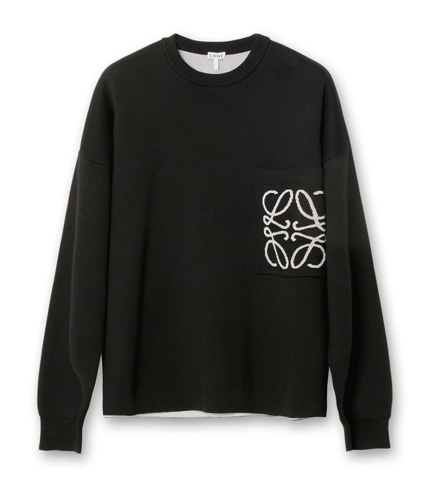 ロエベ - LOEWE | ANAGRAM POCKET SWEATER-Black-Sの通販 | RESTIR