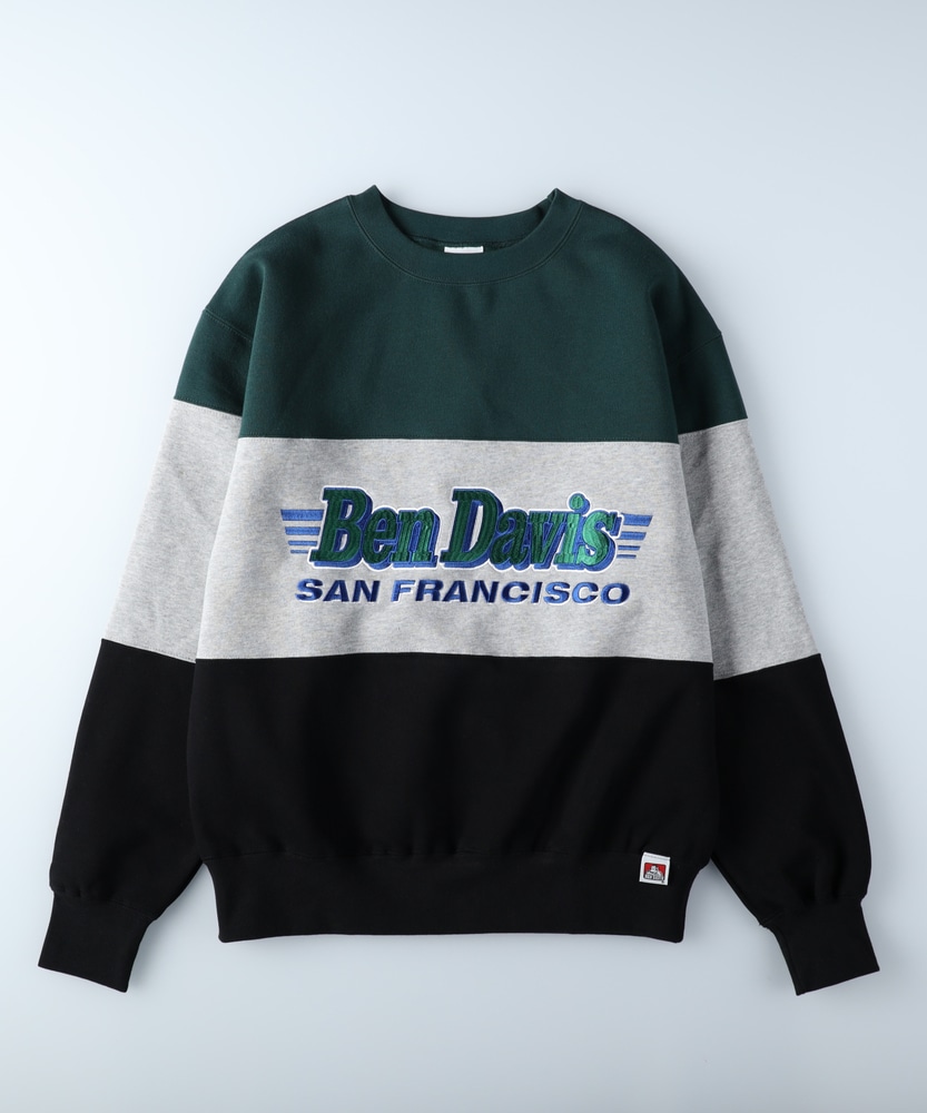 トリコロールクルーネックスウェット(S イエロー): トップス｜Right-on