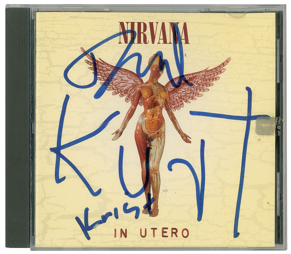 Nirvana Signed CD | RR Auction
