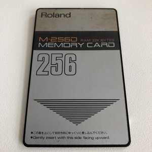 Roland M-256D Memory Card - Turnlab