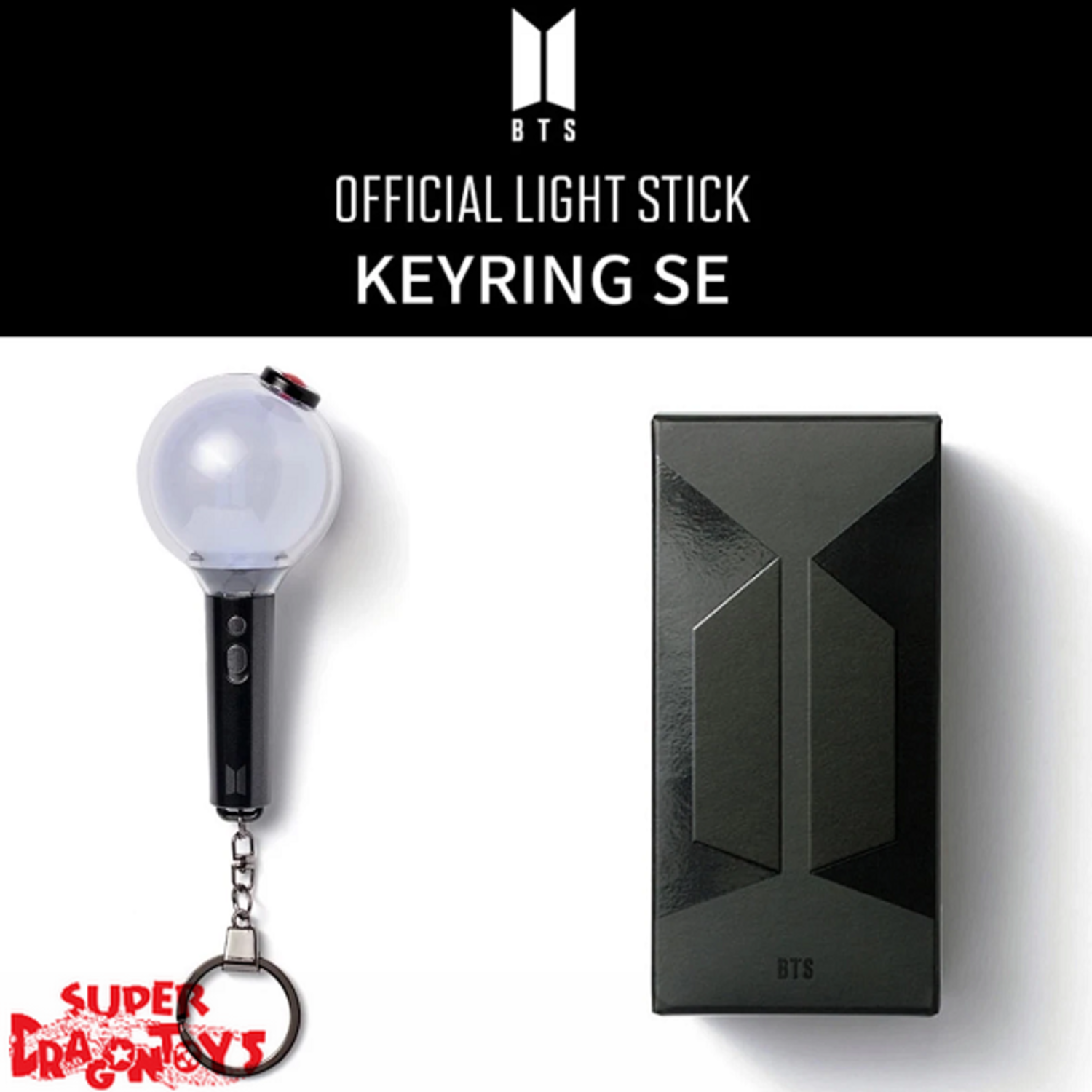 BTS (방탄소년단) - OFFICIAL LIGHT STICK KEYRING [SE VER.] - SUPER