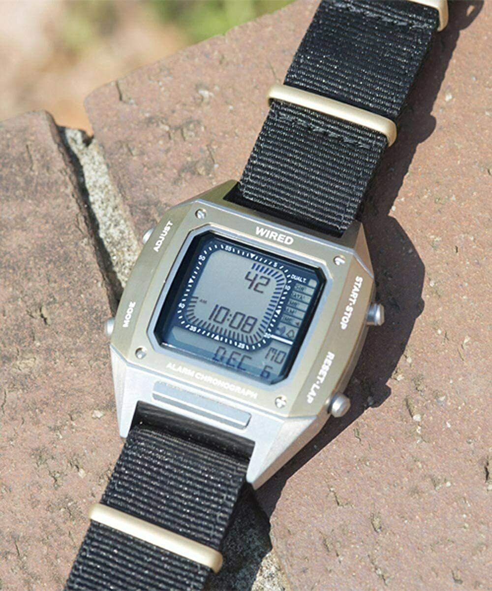 WIRED デジタル腕時計 SEIKO BEAMS W865 デジボーグ WIRED デジタル