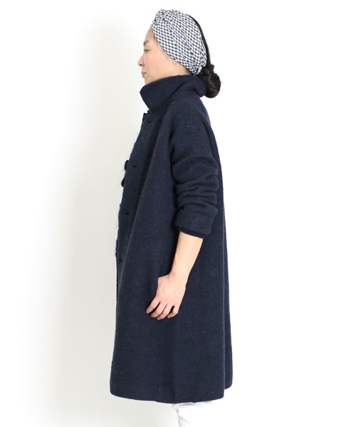 45R（フォーティファイブアール）の「フロートアルパカ縮絨ステン