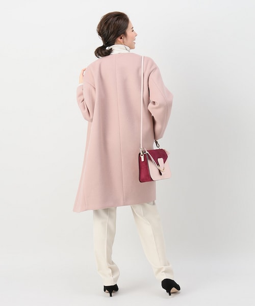 IENA（イエナ）の「《追加》ラムウールノーカラーコート◇（）」 - WEAR