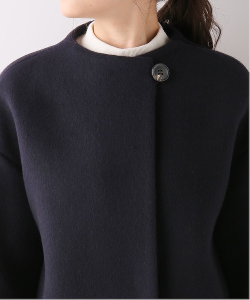 IENA（イエナ）の「ボトルネックトラペーズコート◇（）」 - WEAR