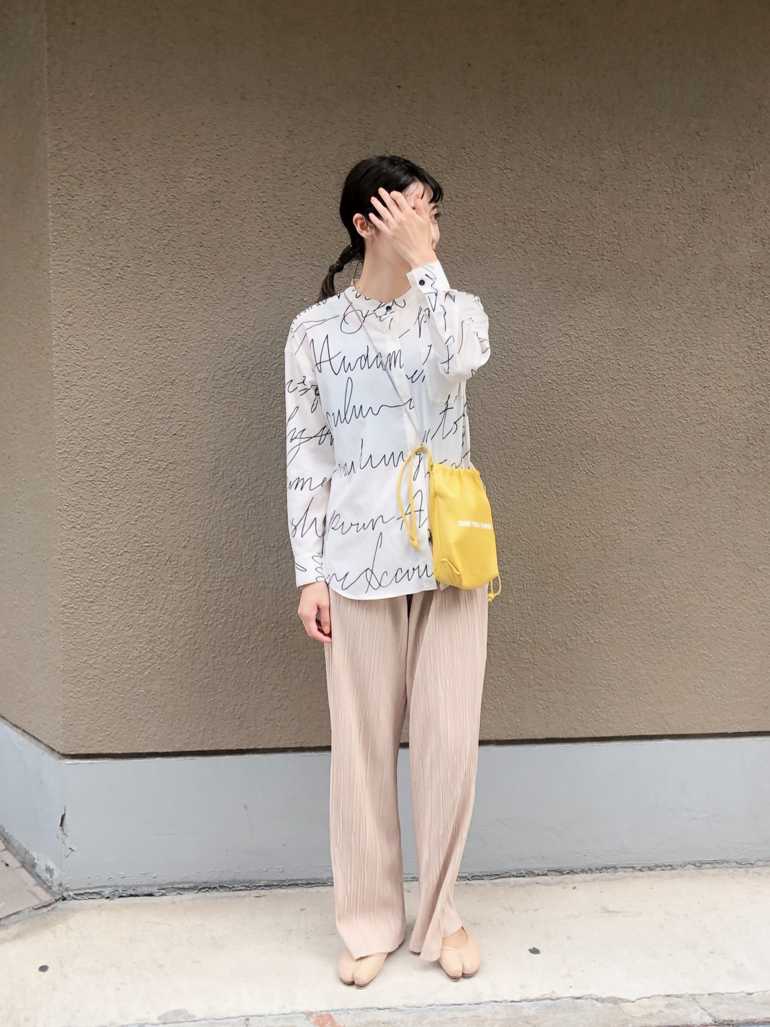 VERMEIL par iena（ヴェルメイユパーイエナ）の「線描きプリントバンド