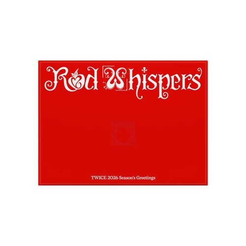 TWICE 2026 SEASON'S GREETINGS [RED WHISPERS] ［CALENDAR+GOODS］/TWICE