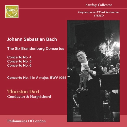J.S.バッハ: ブランデンブルク協奏曲 第2集/サーストン・ダート
