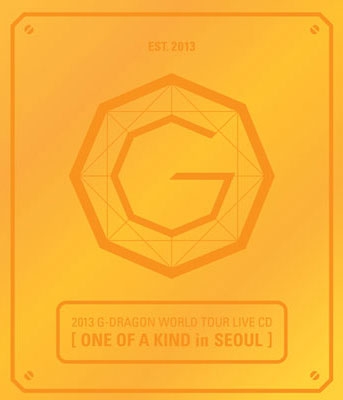 2013 G-Dragon World Tour Live CD [One Of A Kind in Seoul