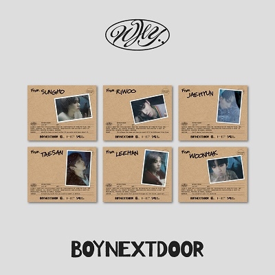 WHY..: 1st EP (LETTER ver.)(ランダムバージョン)/BOYNEXTDOOR