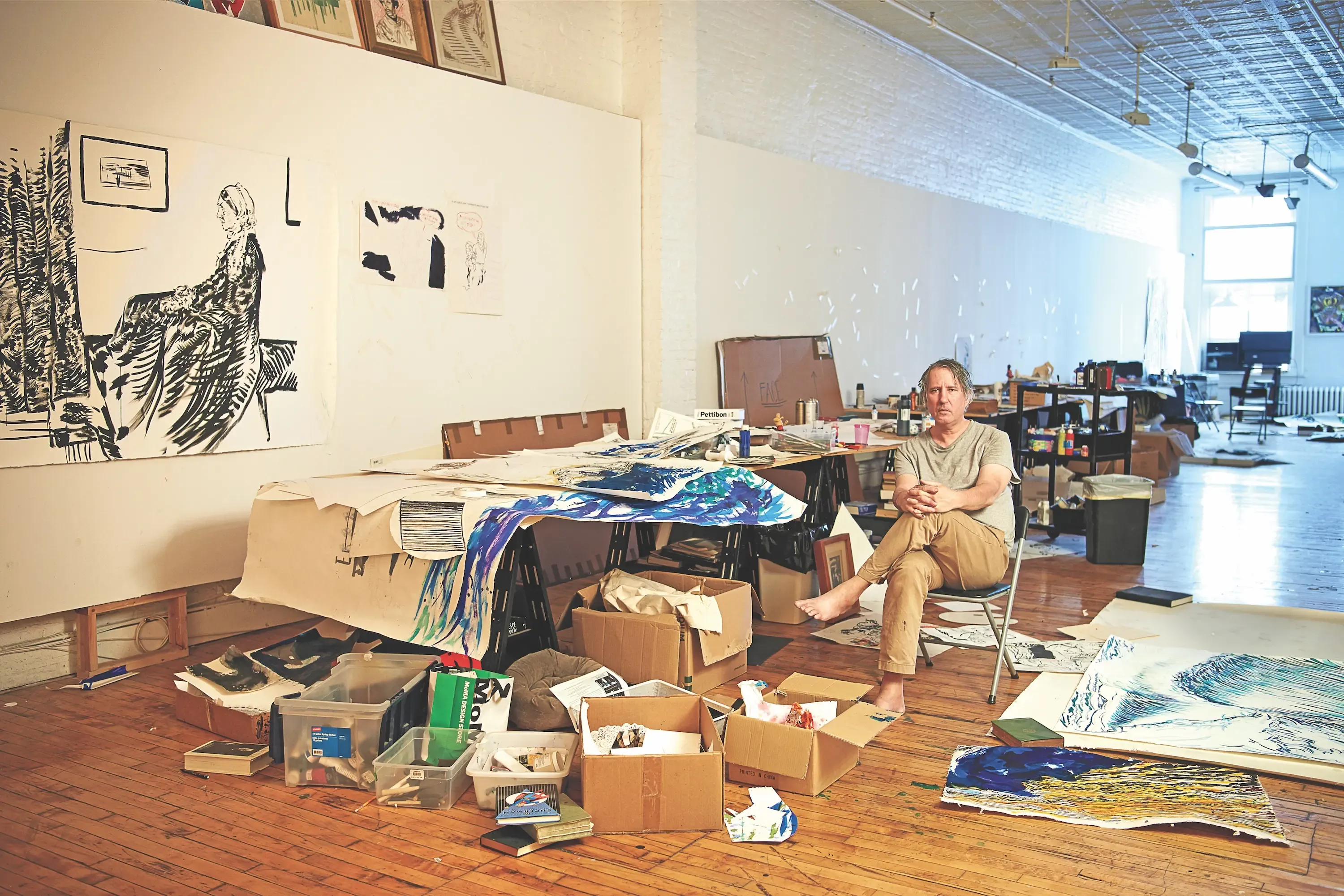 The Man Behind Four Bars: A Portrait of Raymond Pettibon - TOYZ