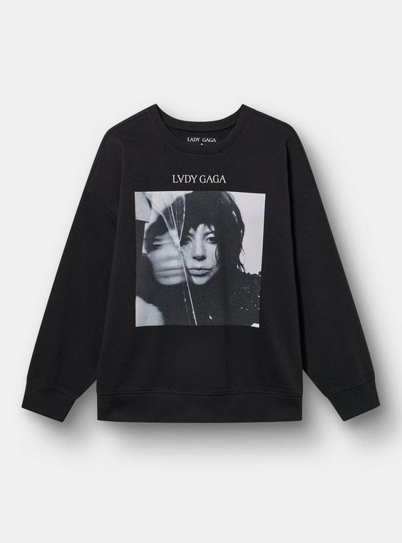 Plus Size - Lady Gaga Relaxed Fleece Sweatshirt - Torrid