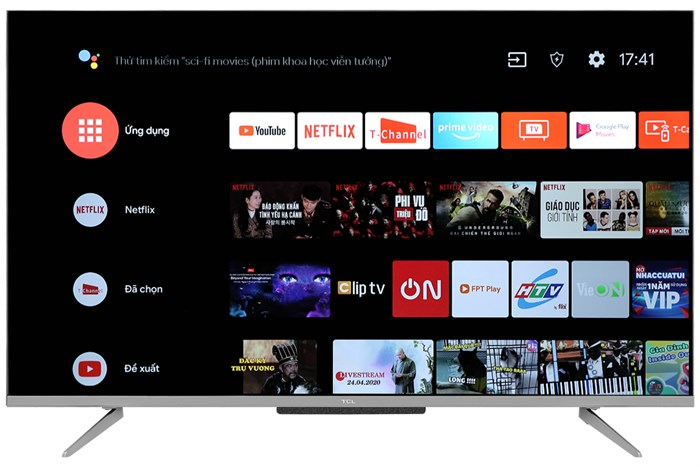 Android Tivi TCL 43 inch 43P715 - giá tốt, có trả góp