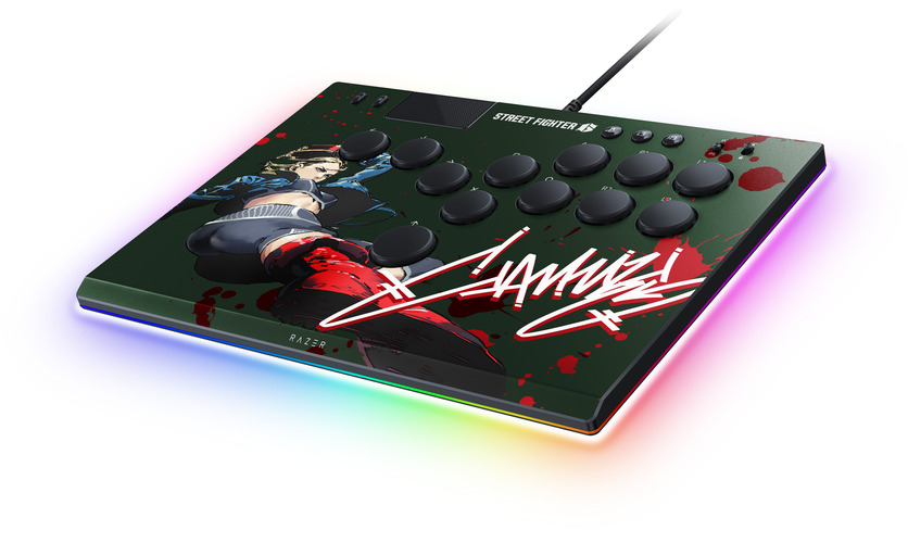 Razer レイザー Kitsune SF6 Cammy Edition 薄型レバーレス