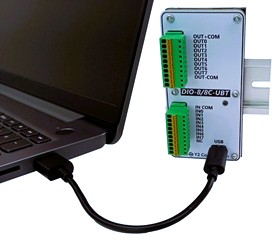 USB 2.0対応 バスパワード絶縁型デジタル入出力ボード（USB I/O） - UB