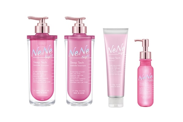 癒しのひとときを演出。睡眠中に髪を集中補修するシャンプー「NeNe