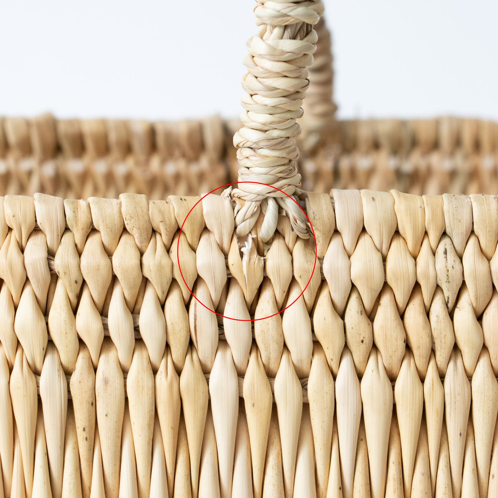 warang wayan ストローかごバッグ 深型 黒 ｜くらすこと公式オンライン