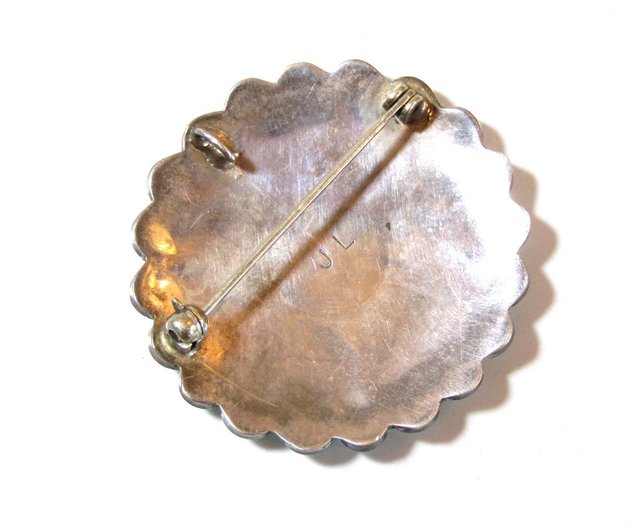 インディアンジュエリー ズニ族 シルバー 925 ヴィンテージ サン