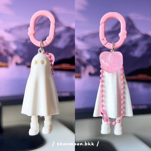タイ Zou Ghost Keychain - Love Seonmoon.bkk｜お月様のお店 - Pinkoi
