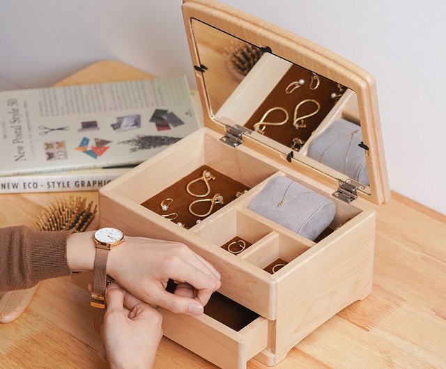 送料無料】台湾 [刺繍枠ツールボックス]クロスステッチ木製収納