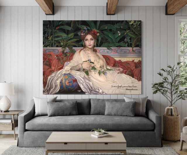 送料無料】台湾 フランス VOGLIO BENE 【アルバイド】大判タペストリー