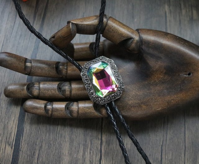 カラフル宝石カラフルポールネクタイアメリカンネクタイbolotie