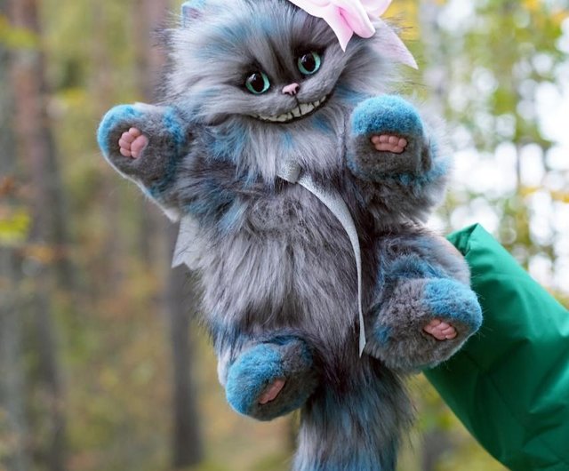 送料無料】ロシア 帽子をかぶったチェシャ猫 Monkey Business Toys