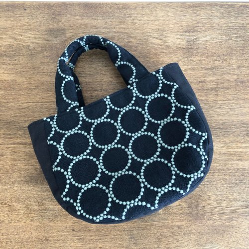 トートバッグ ミナペルホネンタンバリン ハンドメイド kanonn | トート