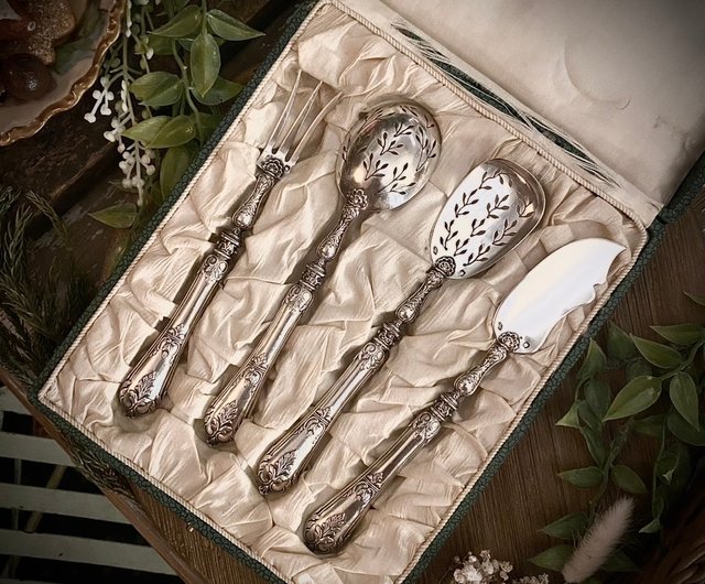 台湾 フランス ルイ16世様式*純銀製ボックス*アンティーク