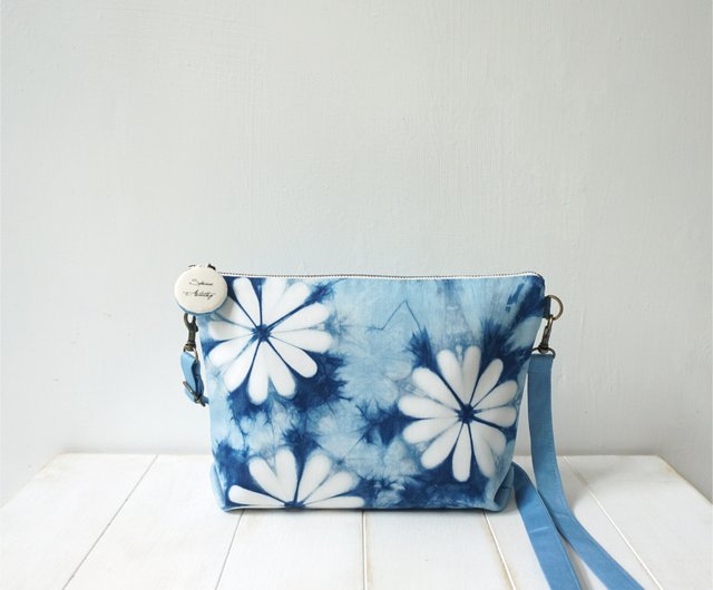 台湾 S.A x 藍染めショルダーバッグ, Spring/Spruce Forest/ Macaron