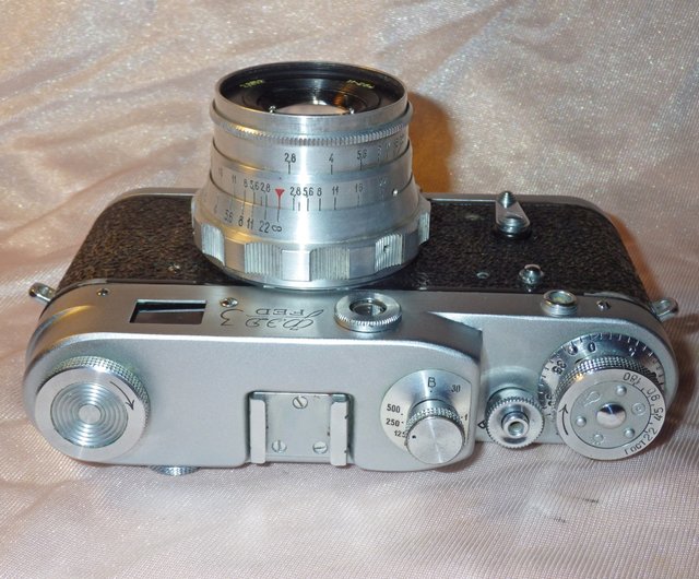 送料無料】ジョージア FED-3 レンジファインダー 35 mm フィルムカメラ