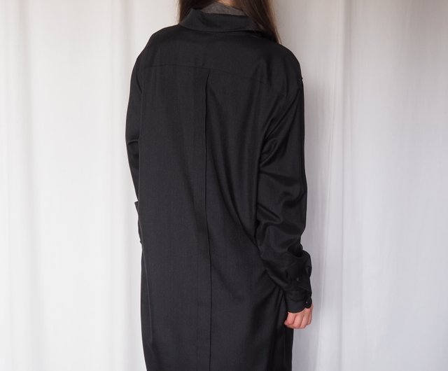 HERMES エルメス by Martin Margiela ヴァルーズ シャツ ワンピース