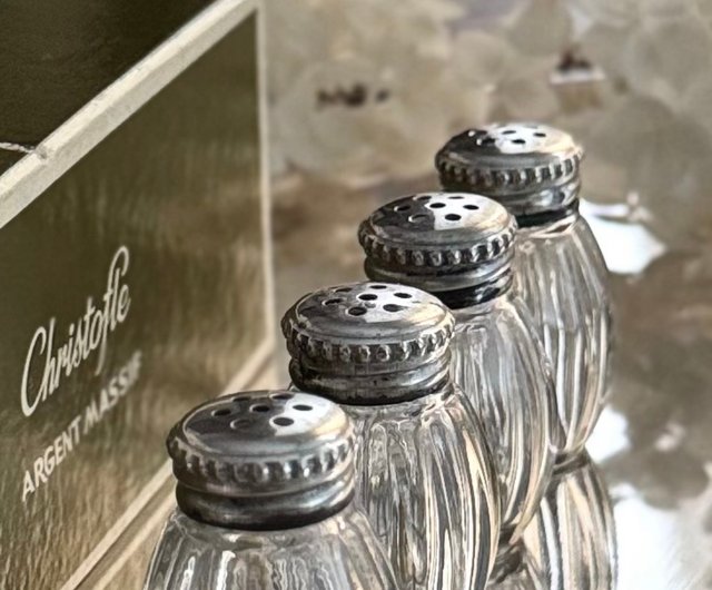 台湾 50369 - 希少なフランス製クリストフル スターリングシルバー 蓋