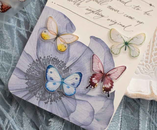 11%OFF】台湾 幻想的な蝶 ー 5cm マットPETテープ 樂意デザイン【公式