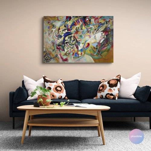 台湾 コンポジション No. 7 カンディンスキー ジクレー 額なし絵画