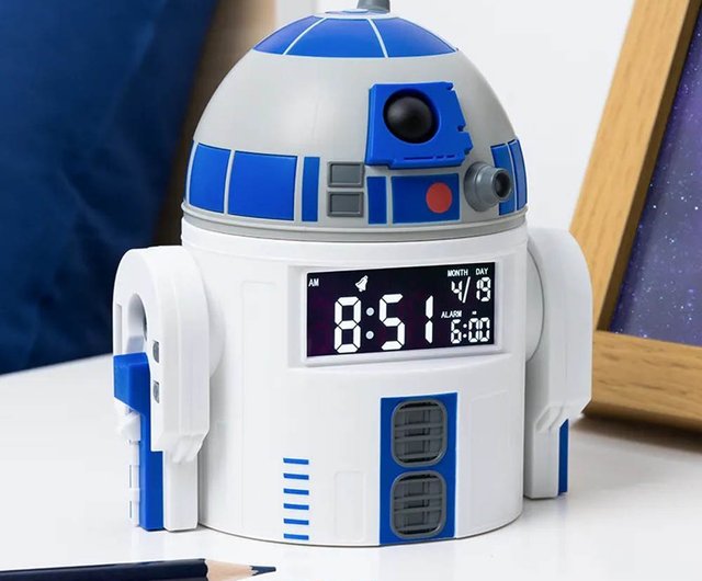 台湾 スター・ウォーズ STAR WARS R2D2 ロボット型LED目覚まし時計