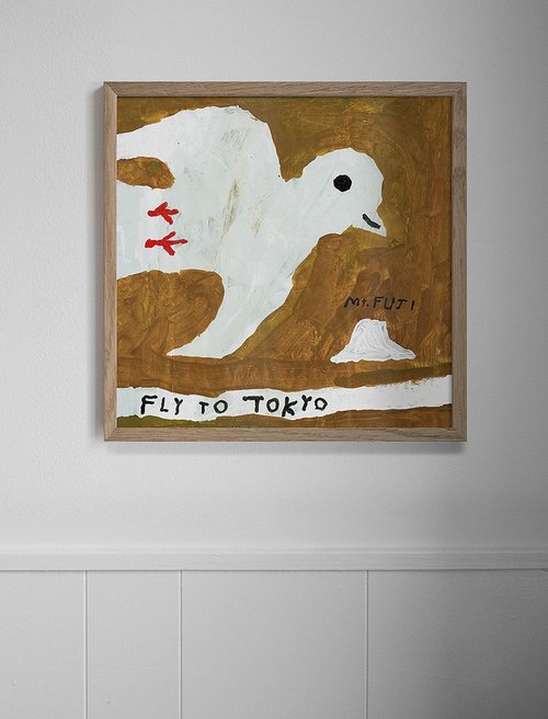 Taiwan MOGU TAKAHASHI - Joint Poster FLY TO TOKYO POSTER Fine