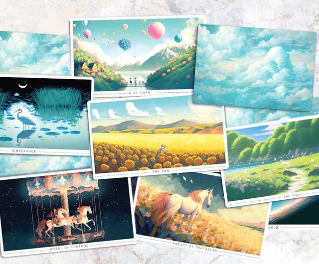 タイ ハートスケープ・タロットⅡ scribalist - Pinkoi