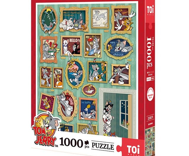 15%OFF】台湾 TOi図益 トムとジェリー ジグソーパズル 奇妙な博物館