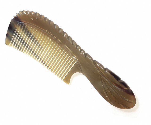 シープホーンコーム ナチュラルホーンコーム 羊角 天然角 ハンドメイド