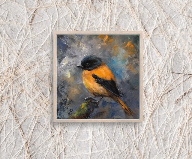 スペイン オリジナル油絵鳥の絵装飾部屋 ArtLolitaRos - Pinkoi