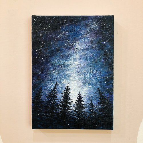 台湾 夜の星空手描きカスタム誕生日プレゼントバレンタインデー