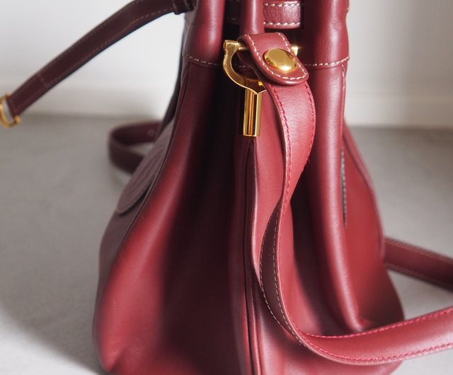 CARTIER カルティエ マストライン 巾着 ショルダーバッグ ヴィンテージ